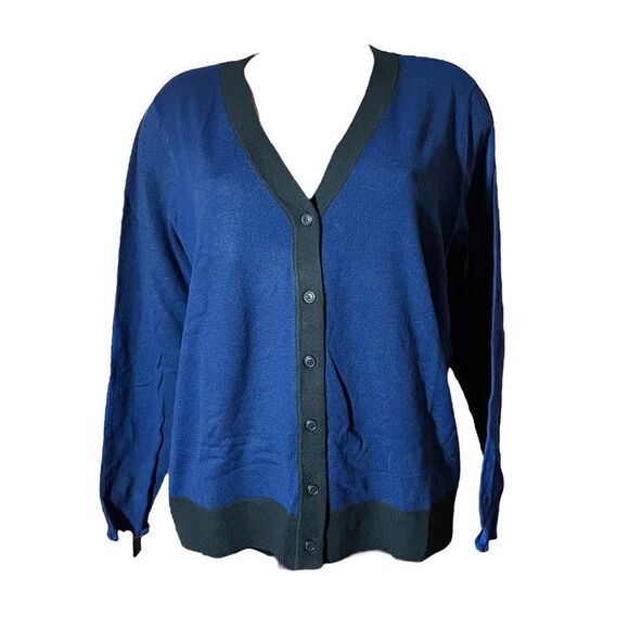 Candace Cameron Bure Surfside Button-Front V-Neck Cardigan - Picture 2 of 4